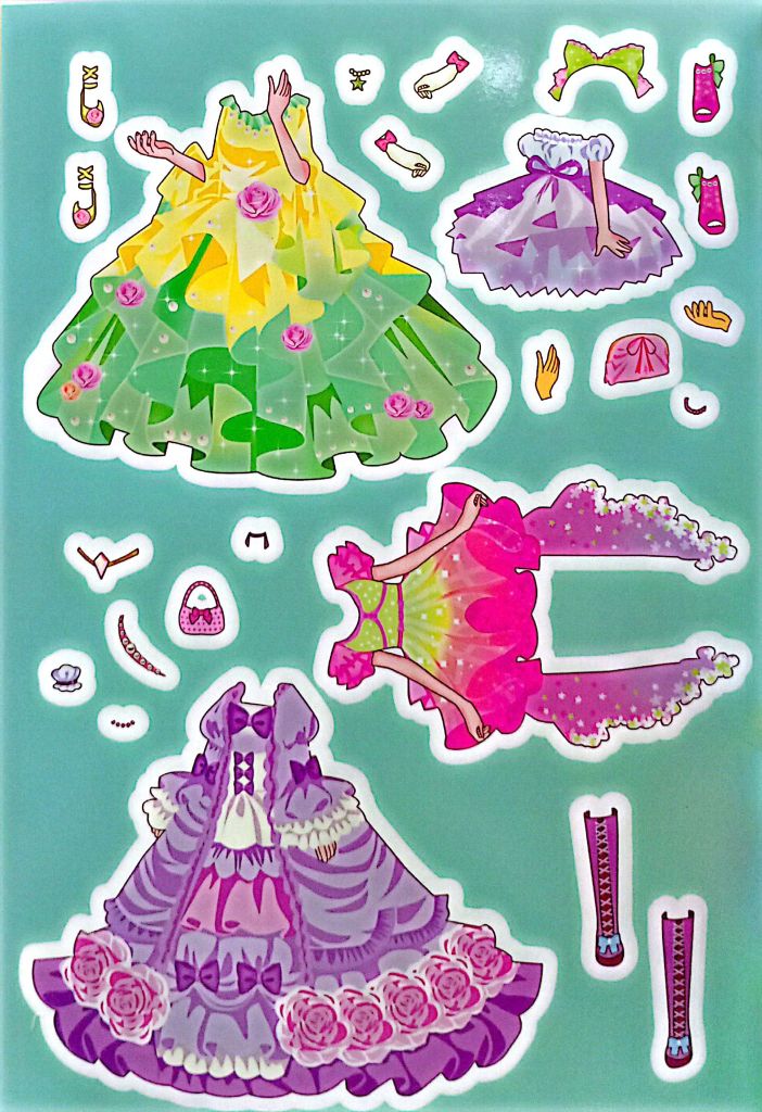 STICKER PHÁT TRIỂN KỸ NĂNG TOÀN DIỆN-TRÒ CHƠI ĐÓNG VAI-THỜI TRANG DẠ HỘI