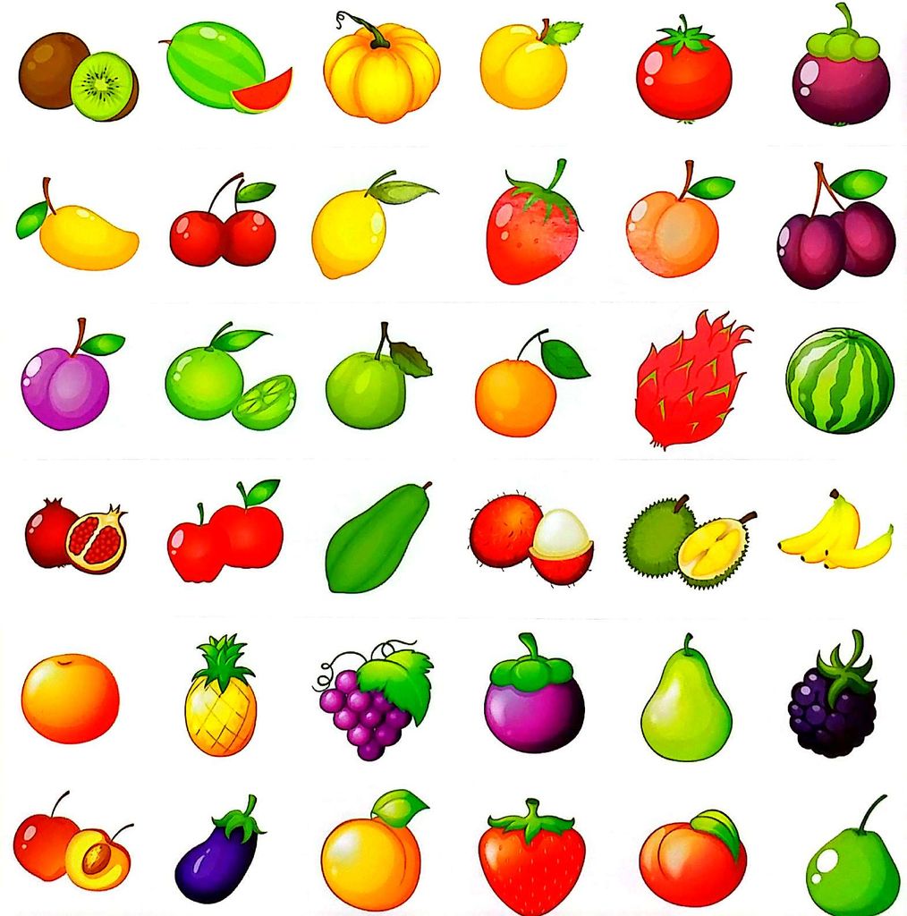 BÉ TÔ MÀU SÁNG TẠO - TRÁI CÂY