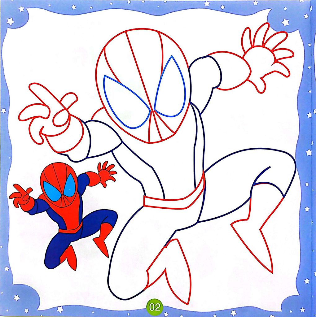 BÉ TÔ MÀU SÁNG TẠO - SIÊU NHÂN