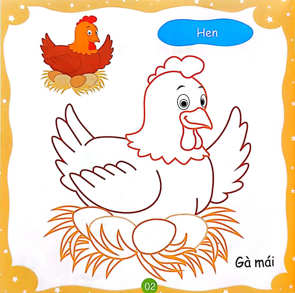 BÉ TÔ MÀU SÁNG TẠO - ĐỘNG VẬT NUÔI