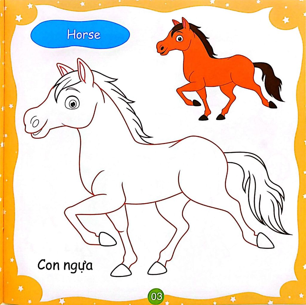 BÉ TÔ MÀU SÁNG TẠO - ĐỘNG VẬT NUÔI