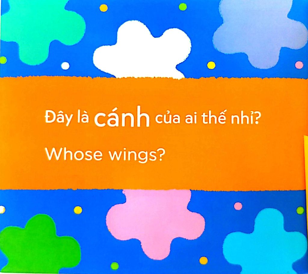 Bộ Sách Lật Mở Khám Phá Song Ngữ - Cánh Của Ai Thế Nhỉ?