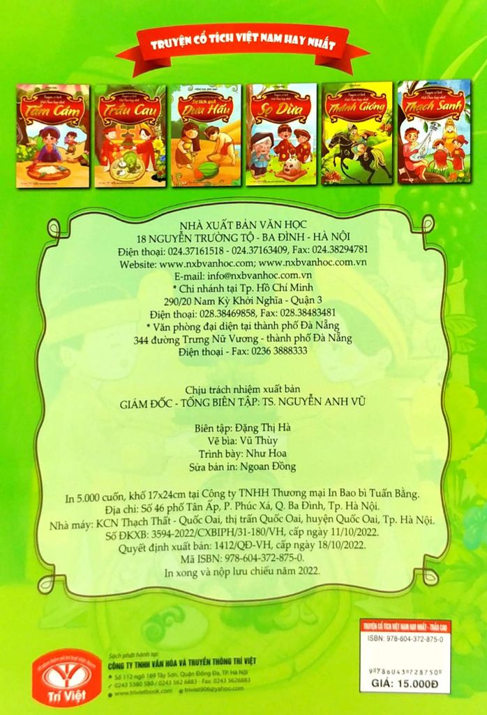 TRUYỆN CỔ TÍCH VN HAY NHẤT - TRẦU CAU