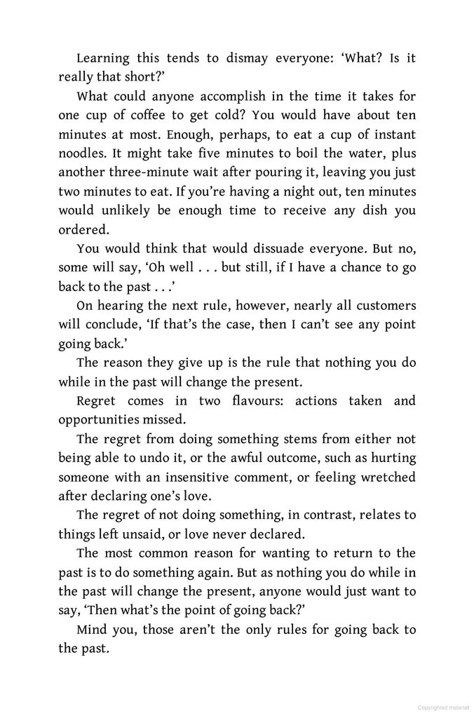 BEFORE THE COFFE GET COLD #5: BEFORE WE FORGET KINDNESS_PAN 0425