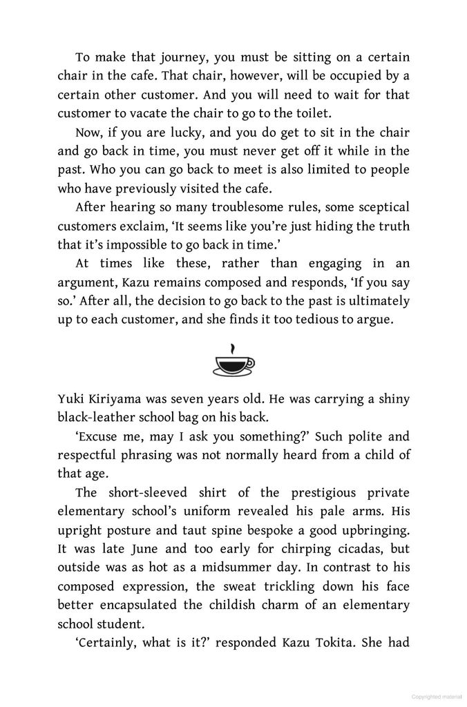 BEFORE THE COFFE GET COLD #5: BEFORE WE FORGET KINDNESS_PAN 0425