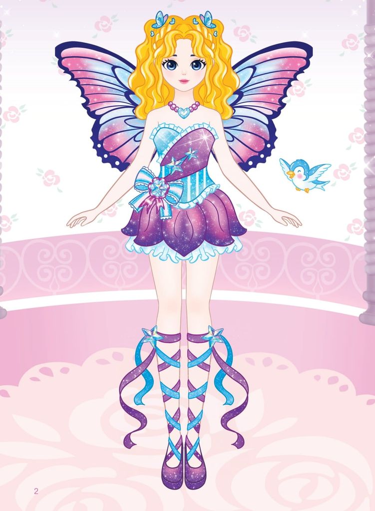 NHẬT KÝ CÔNG CHÚA - XỨ SỞ THẦN TIÊN (150+ STICKERS DỄ THƯƠNG)