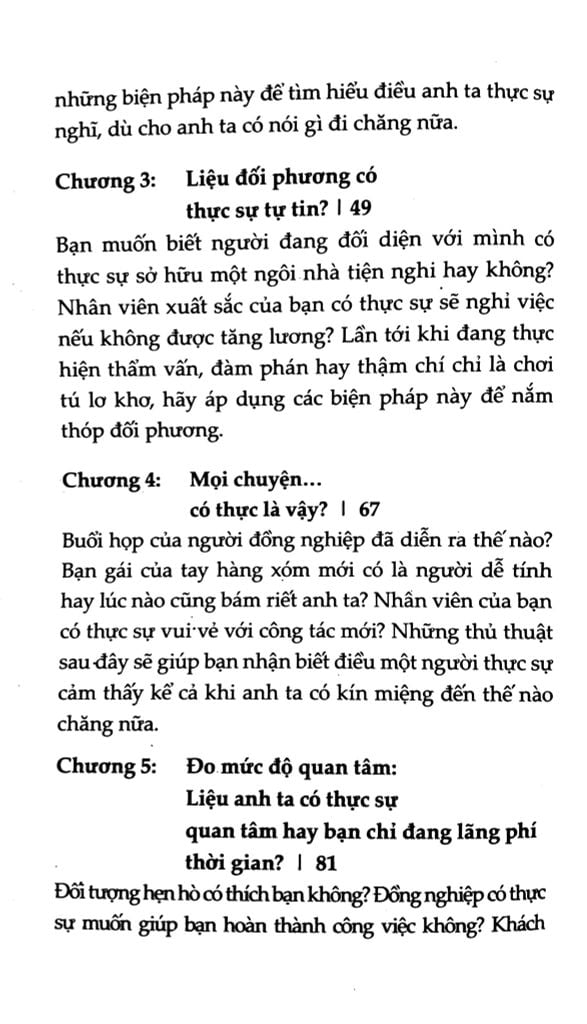 Đọc Vị Bất Kỳ Ai Để Không Bị Lừa Dối Và Lợi Dụng