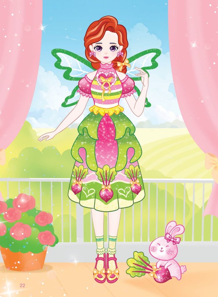 NHẬT KÝ CÔNG CHÚA - XỨ SỞ THẦN TIÊN (150+ STICKERS DỄ THƯƠNG)