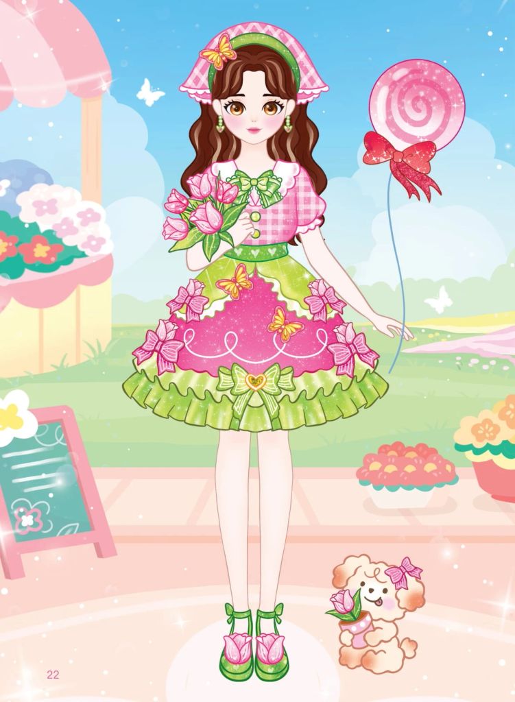 Nhật Ký Công Chúa - Lễ Hội Hóa Trang (150+ Stickers Dễ Thương)