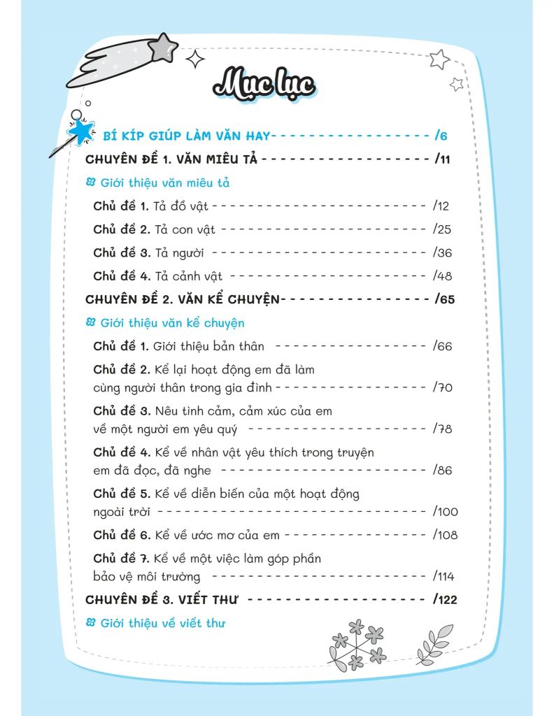 GIÚP EM TẬP LÀM VĂN 3