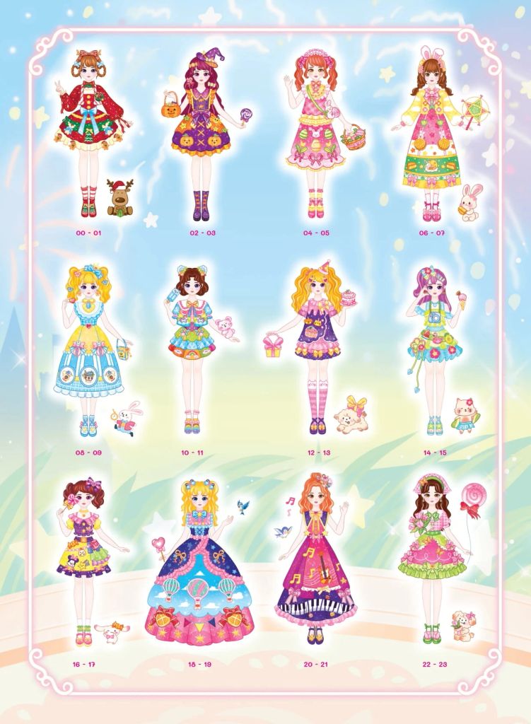 Nhật Ký Công Chúa - Lễ Hội Hóa Trang (150+ Stickers Dễ Thương)