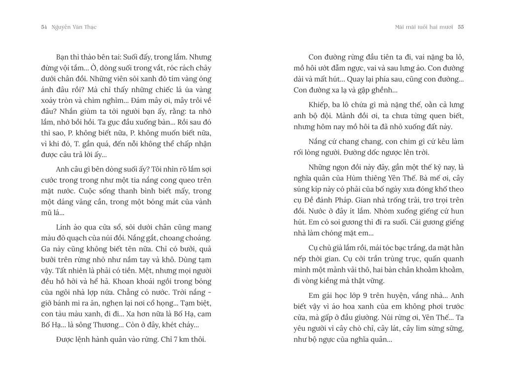 MÃI MÃI TUỔI HAI MƯƠI