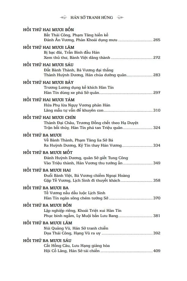 HÁN SỞ TRANH HÙNG (BC)
