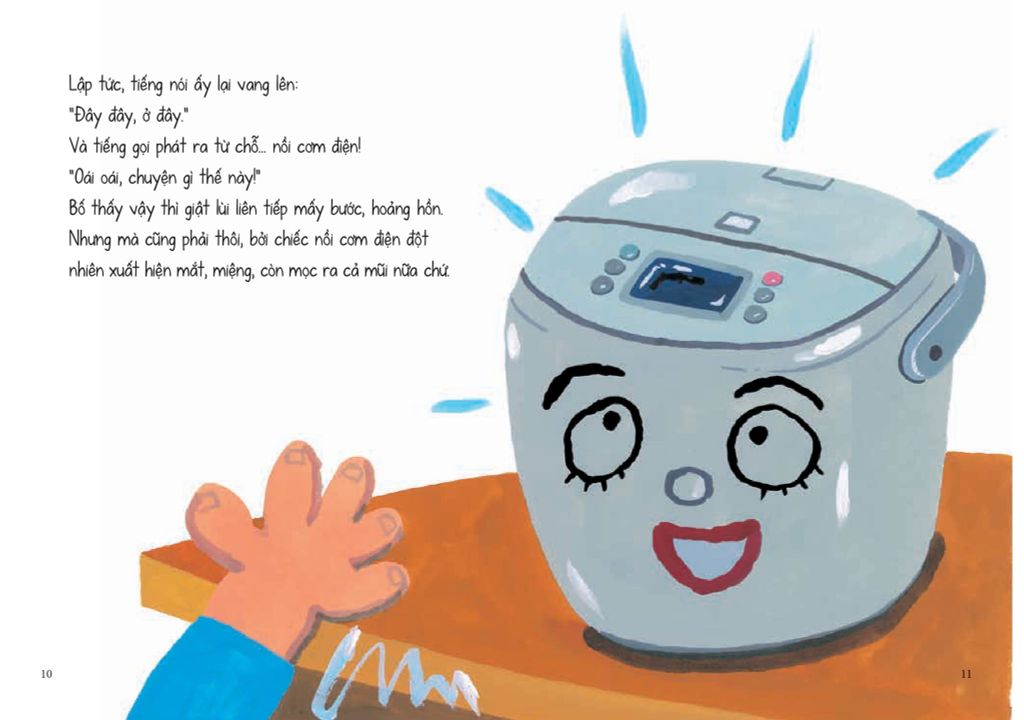 ĐỒ VẬT CŨNG MUỐN RONG CHƠI-NGÀY NGHỈ THU CỦA NỒI CƠM ĐIỆN