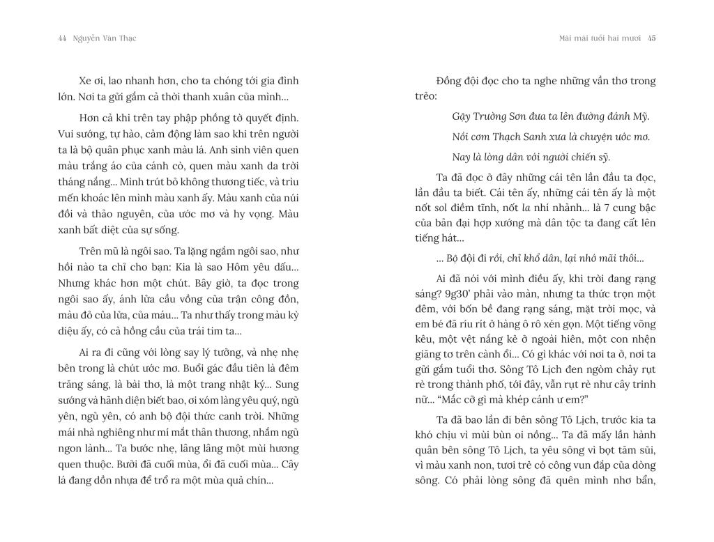 MÃI MÃI TUỔI HAI MƯƠI