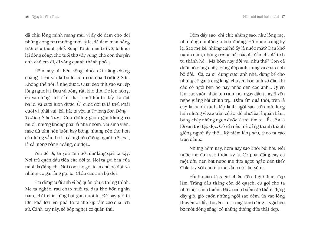 MÃI MÃI TUỔI HAI MƯƠI