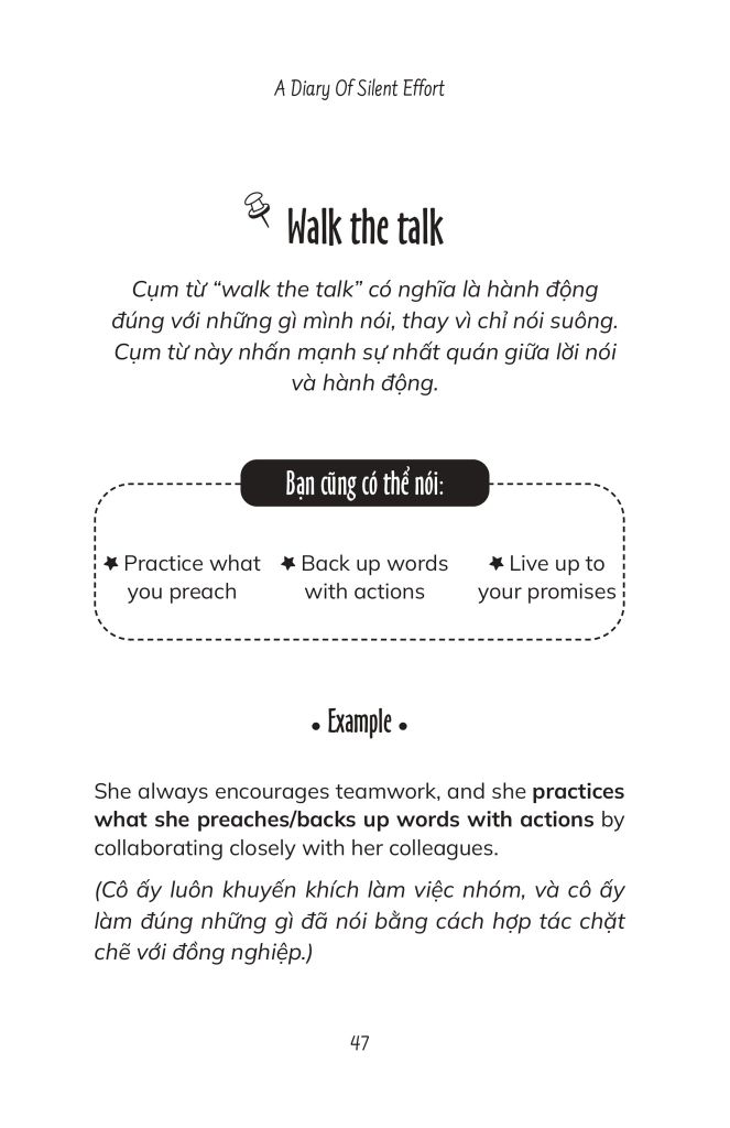 A Diary Of Silent Effort-Tôi Thích Dáng Vẻ Nỗ Lực Của Chính Mình (SN)