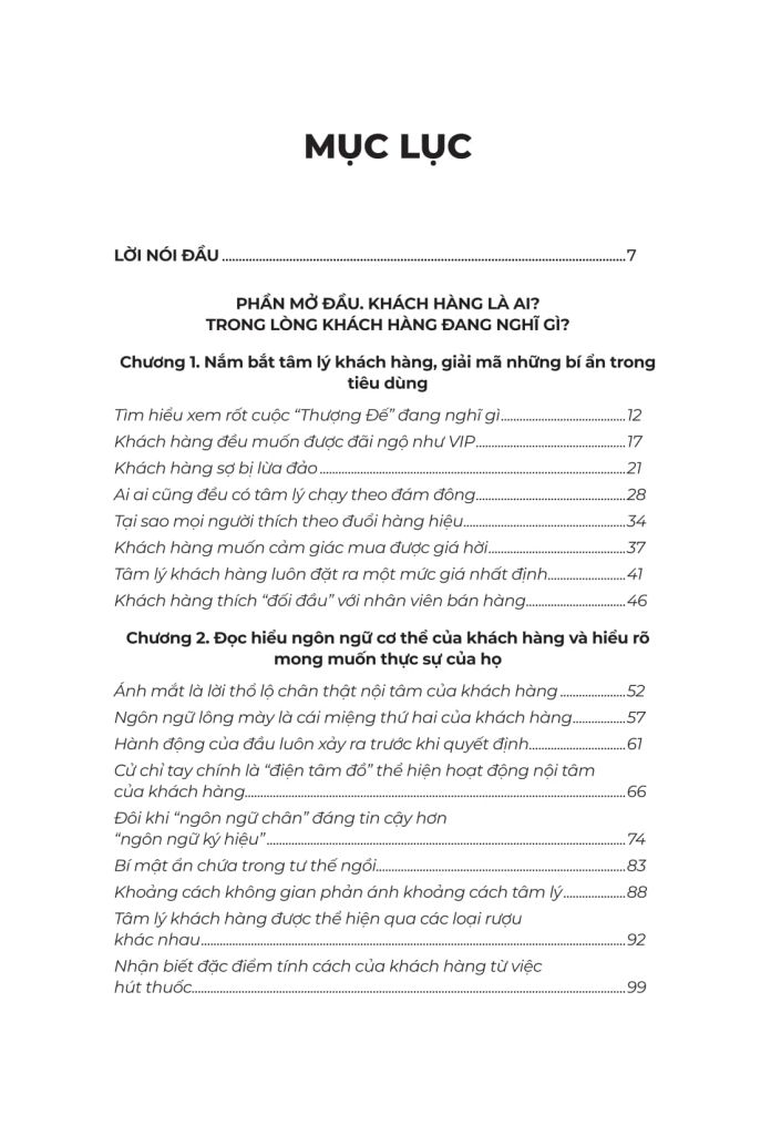 THAO TÚNG TÂM LÝ KHÁCH HÀNG BẰNG TÂM LÝ HỌC