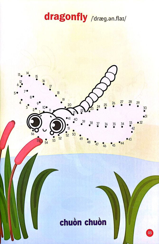 NỐI SỐ VÀ TÔ MÀU  - NHỮNG CON VẬT TINH NGHỊCH