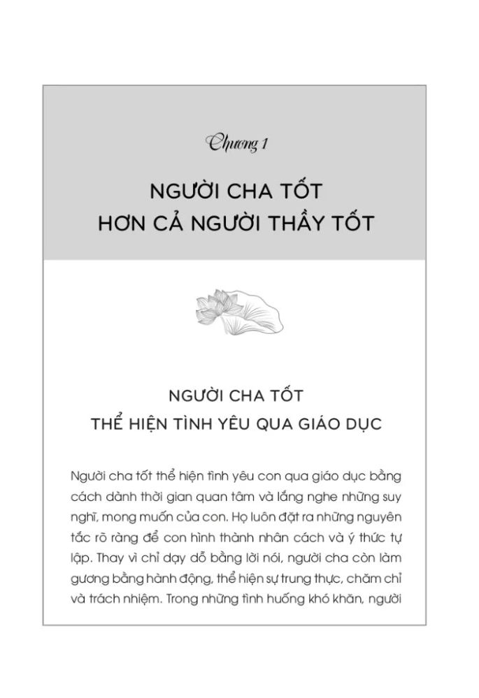 ẢNH HƯỞNG CỦA CHA TỚI CUỘC ĐỜI CON