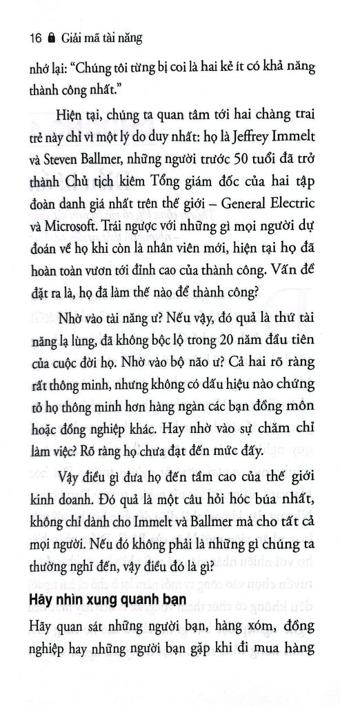 Giải Mã Tài Năng