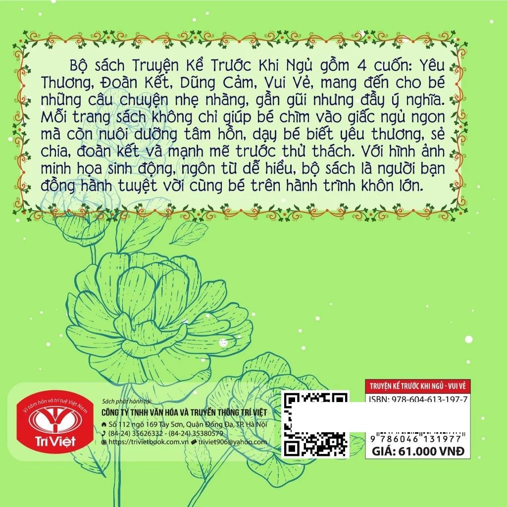 TRUYỆN KỂ TRƯỚC KHI ĐI NGỦ - VUI VẺ