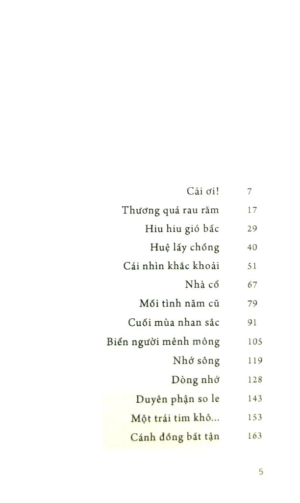 Cánh Đồng Bất Tận (Tái bản năm 2025)