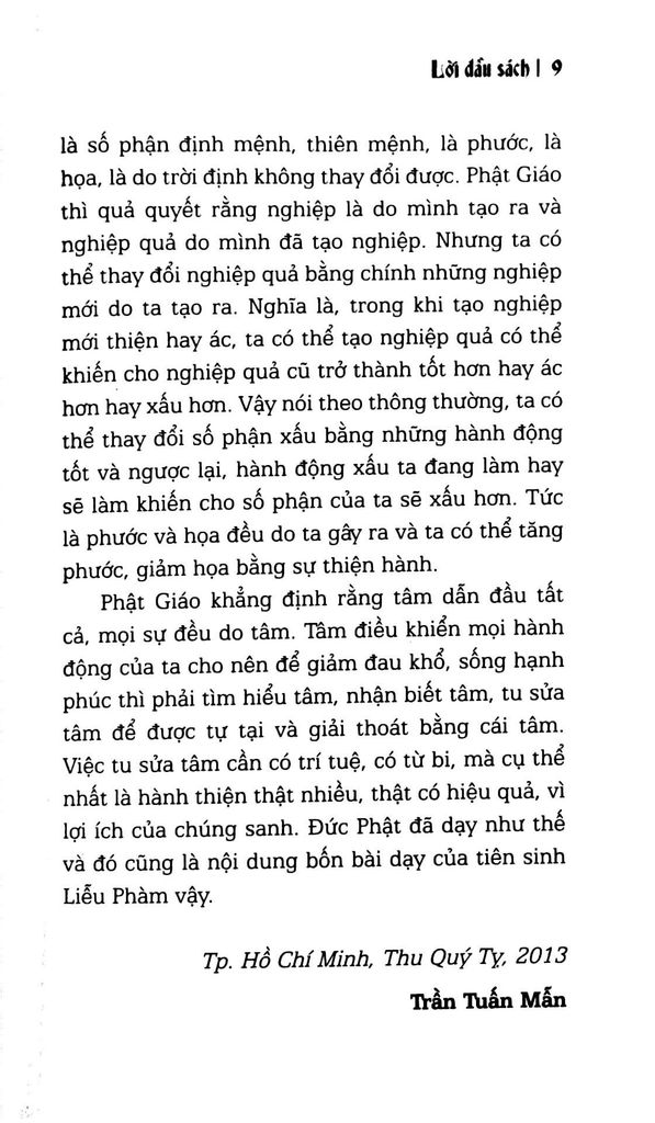 Liễu Phàm Tứ Huấn