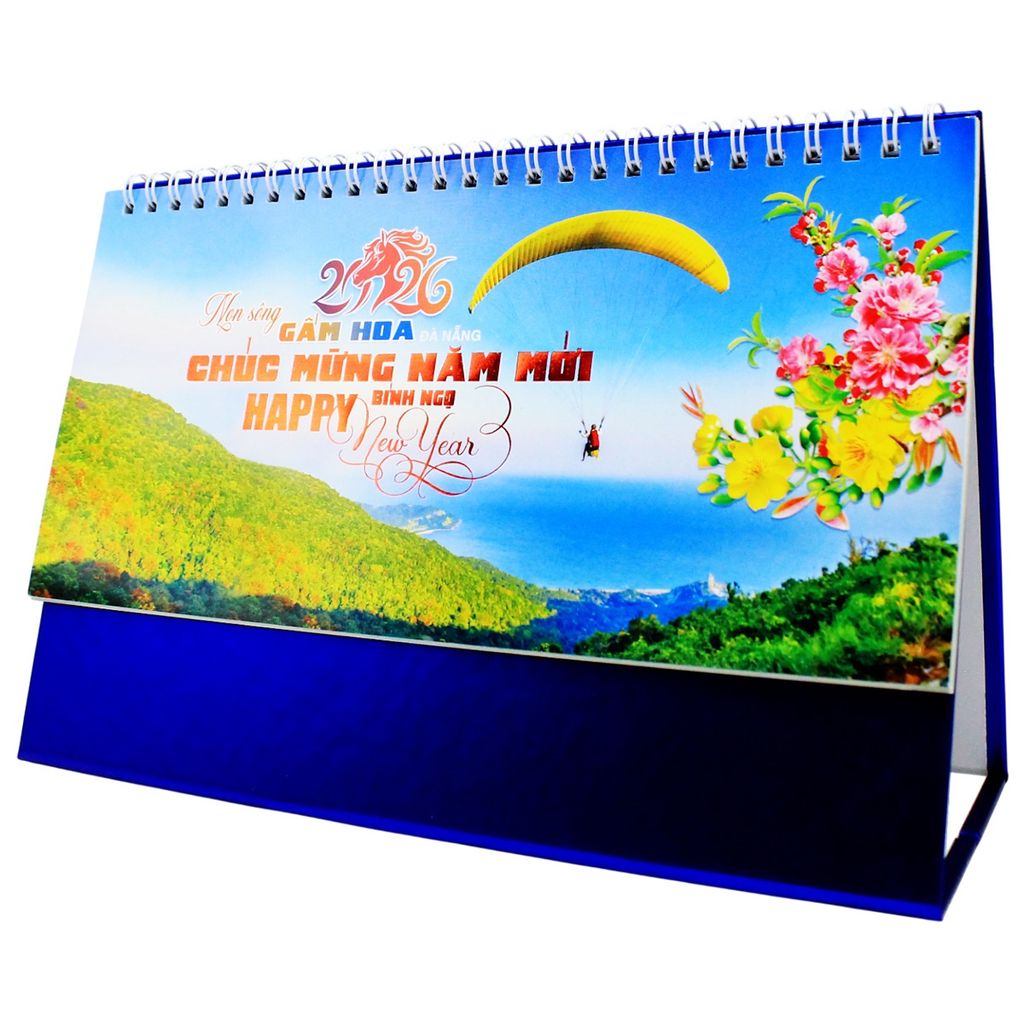 Lịch Thời Đại 2026 - Lịch Bàn Chữ A 24x16