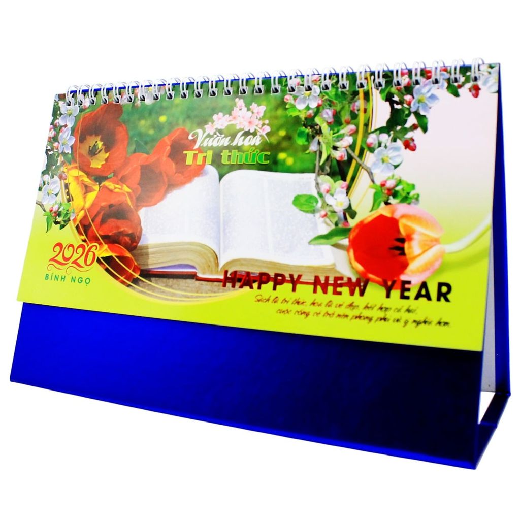 Lịch Thời Đại 2026 - Lịch Bàn Chữ A 24x16