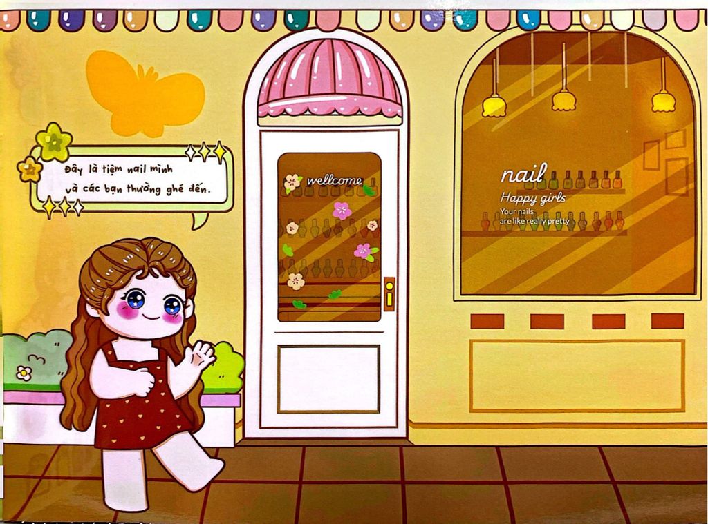 Dán Hình Thông Minh - Bí Mật Của Công Chúa Aurora - Tiệm Nail Xinh Đẹp