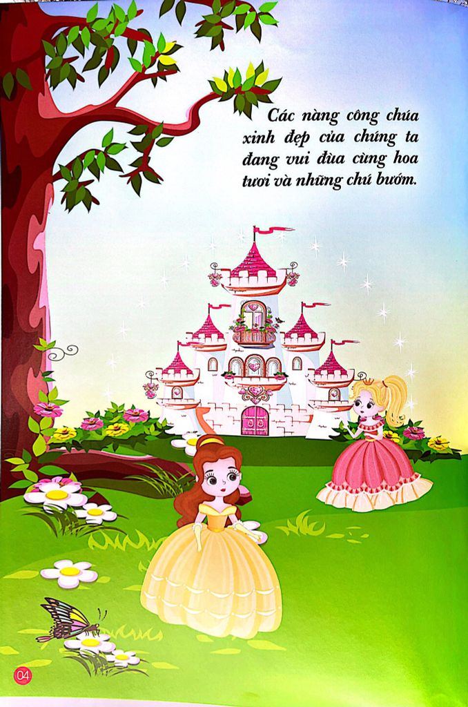 BÓC DÁN HÌNH THÔNG MINH-PRINCESS CÔNG CHÚA NHỎ ARIEL