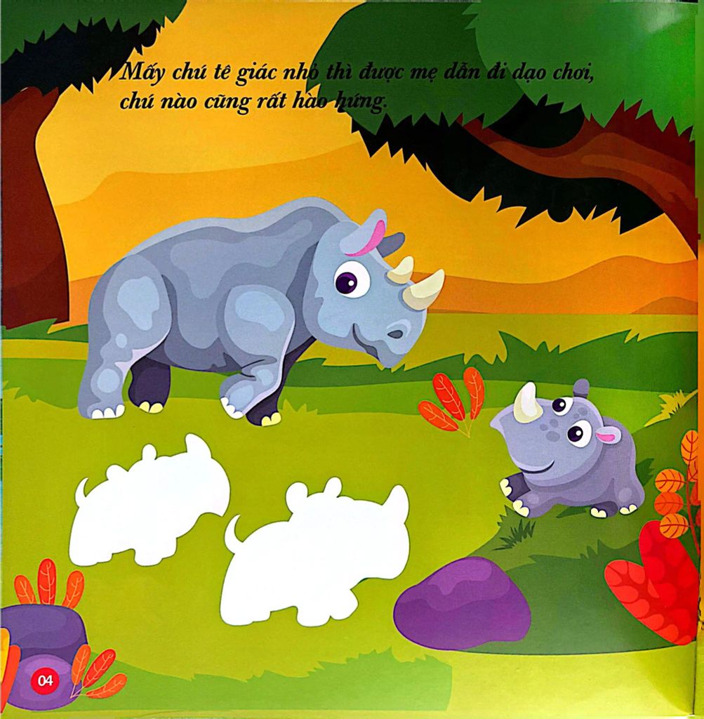 BÓC DÁN HÌNH PHÁT TRIỂN IQ EQ CQ-STICKER ĐỘNG VẬT ĐÁNG YÊU-ĐỘNG VẬT TINH NGHỊCH