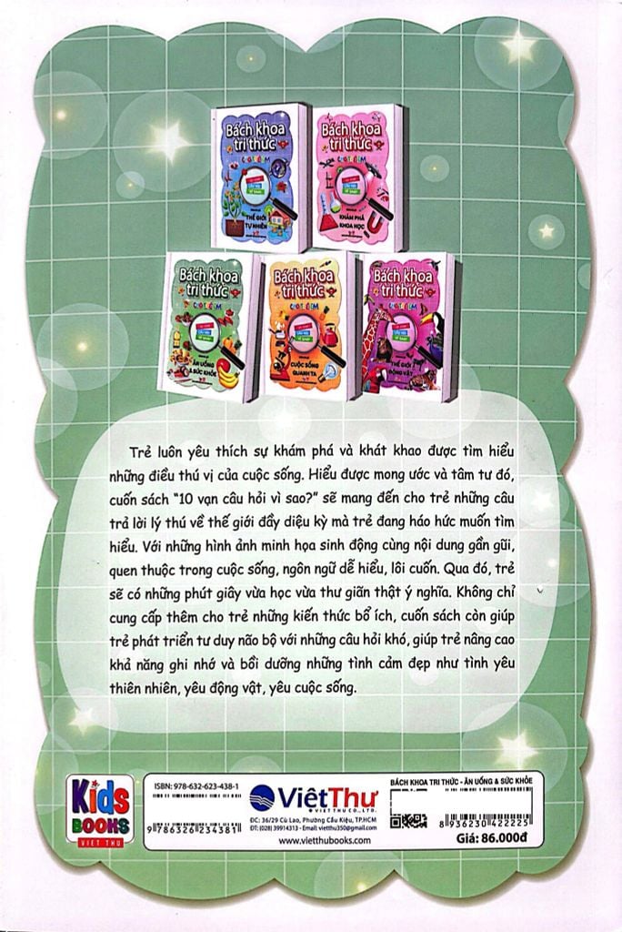 Bách Khoa Tri Thức Cho Trẻ Em - 10 Vạn Câu Hỏi Vì Sao? - Ăn Uống & Sức Khỏe