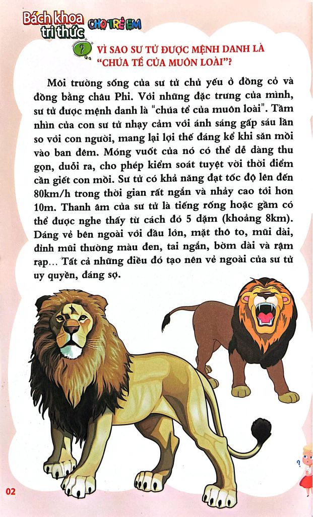 Bách Khoa Tri Thức Cho Trẻ Em - 10 Vạn Câu Hỏi Vì Sao? - Thế Giới Động Vật