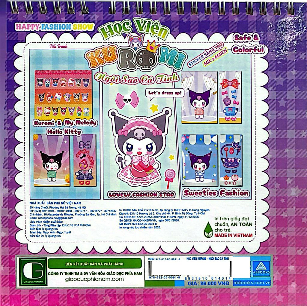 Học Viện Kuromi - Ngôi Sao Cá Tính - Happy Fashion Show