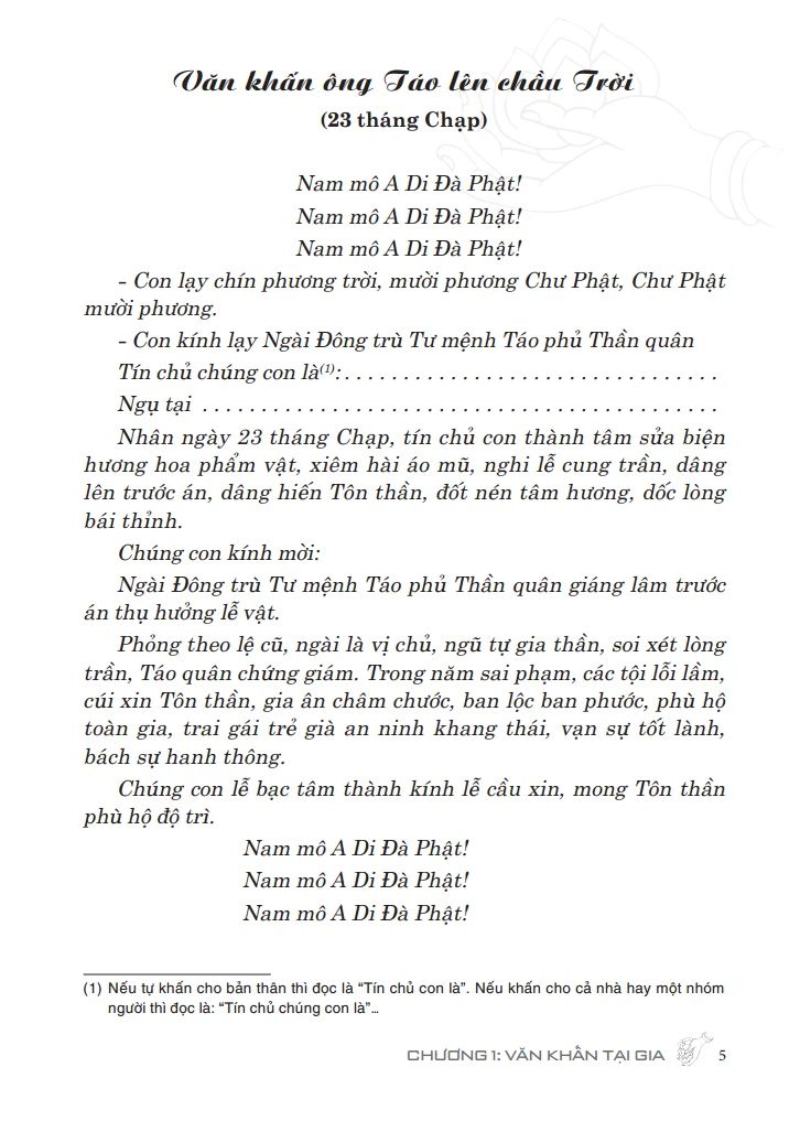 TẬP VĂN CÚNG GIA TIÊN (VĂN KHẤN NÔM TẠI NHÀ)