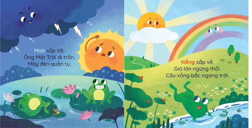 Bé Thông Minh Sinh Hoạt Hằng Ngày: Mưa Tạnh, Nắng Về