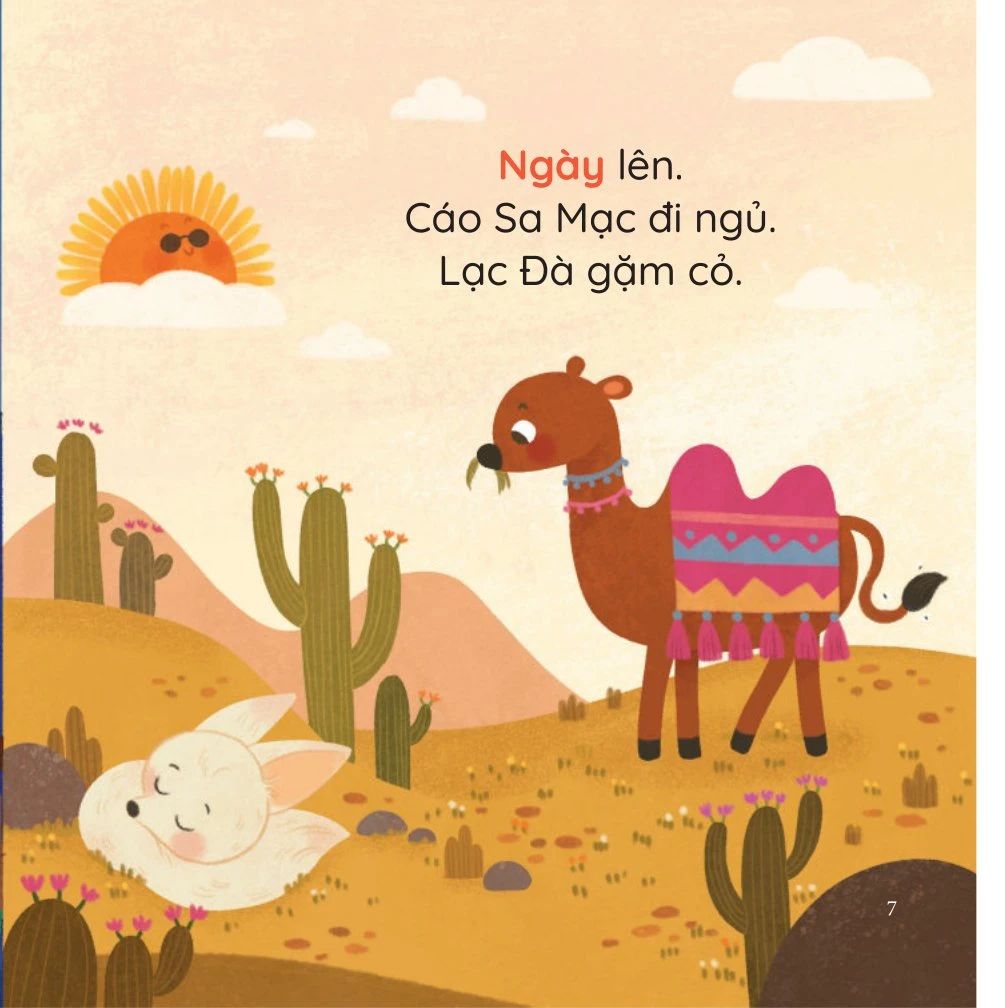 Bé Thông Minh Sinh Hoạt Hằng Ngày: Ngày Lên, Đêm Xuống