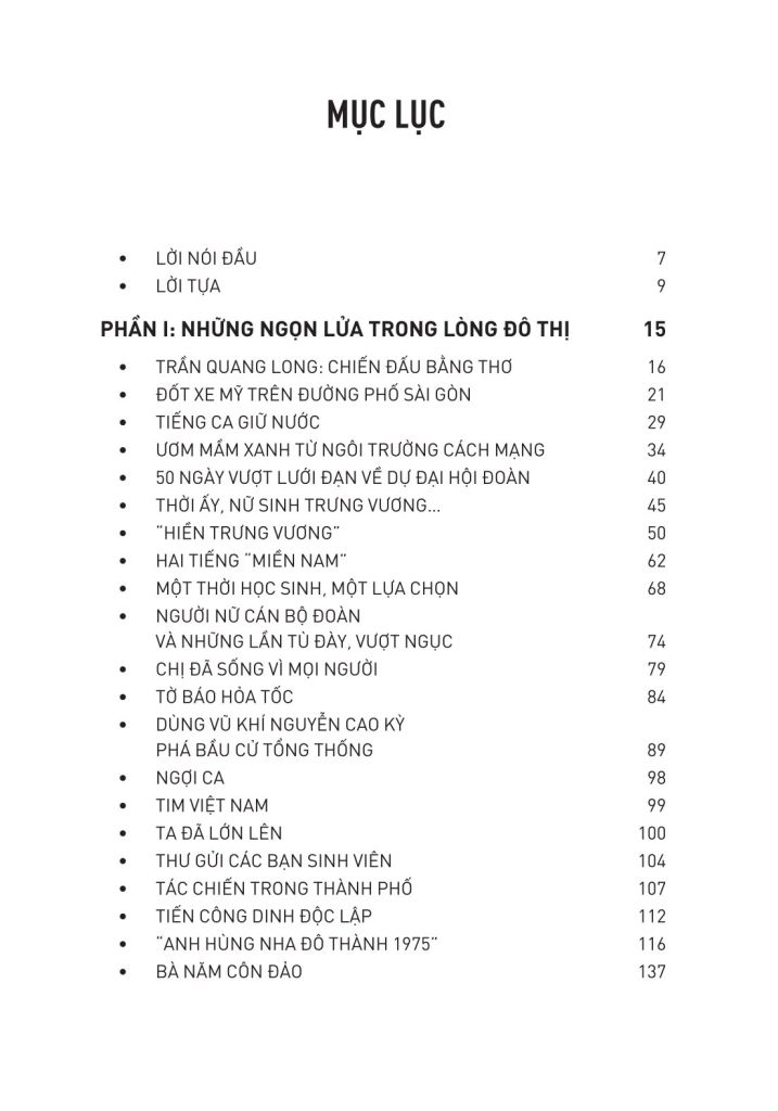 Hồ Sơ Một Thế Hệ