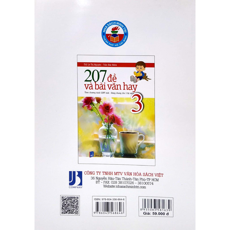 207 Đề Và Bài Văn Hay 3 (Ctm-Dùng Chung Cho 3 Bộ Sách)