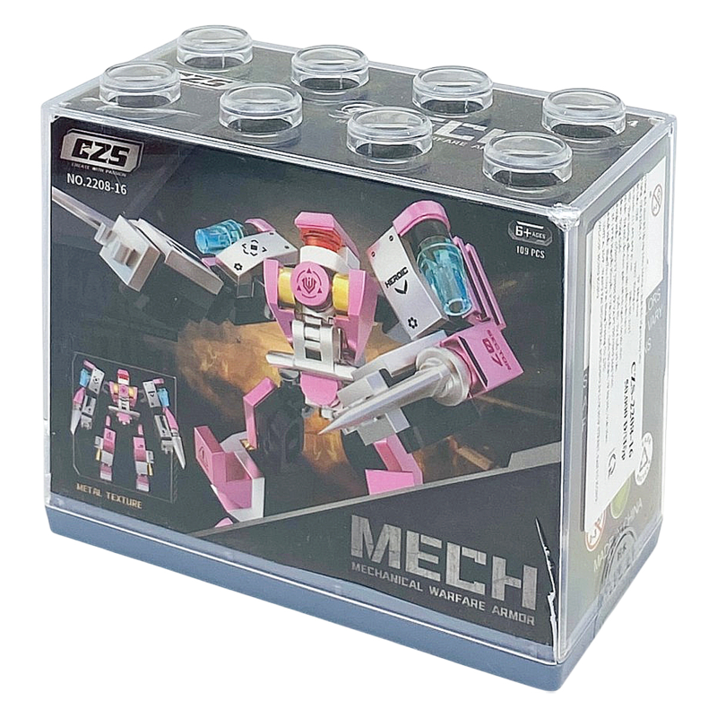 CZS-2208-16 - Bộ Lắp Ráp Mini Mecha – Biệt Đội Người Máy Nhí (Giao Mẫu Ngẫu Nhiên)