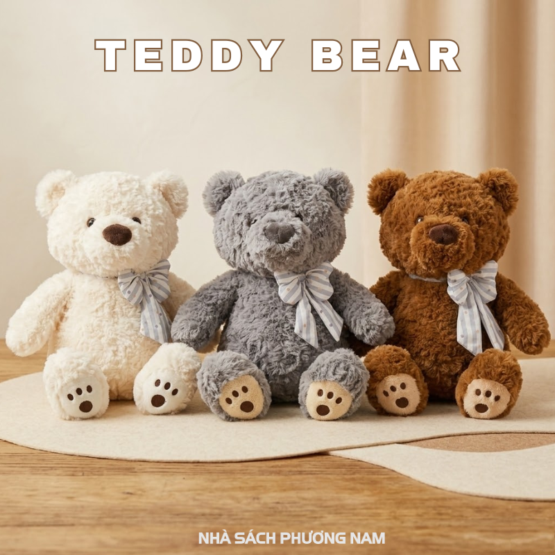 Đồ Chơi Thú Bông Gấu Thắt Nơ SK-356 (Giao mẫu ngẫu nhiên)