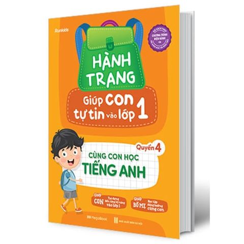 Hành Trang Giúp Con Tự Tin Vào Lớp 1 - Quyển 4: Cùng Con Học Tiếng Anh