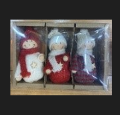 Treo Trang Trí Ông Già/Tuyết/Lộc 3