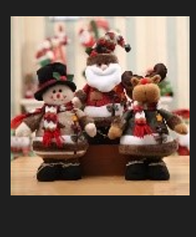 Mô Hình Noel Đứng 35Cm P01)