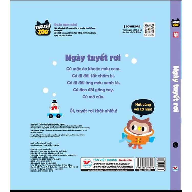 English Zoo - Ngày Tuyết Rơi (Song ngữ Anh-Việt)