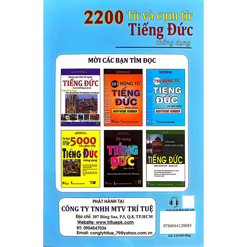 2200 Từ Và Cụm Từ Tiếng Đức Thông Dụng