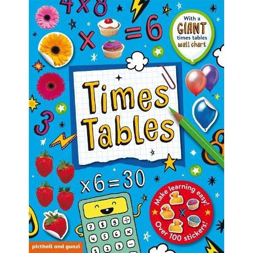 Times Tables Sticker Book