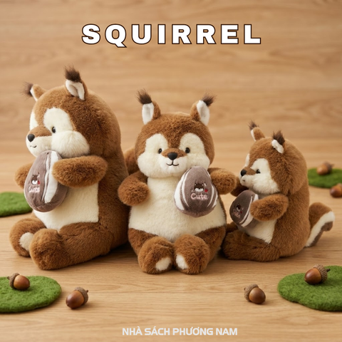 Đồ Chơi Thú Bông Sóc Tham Ăn 30cm SK-472